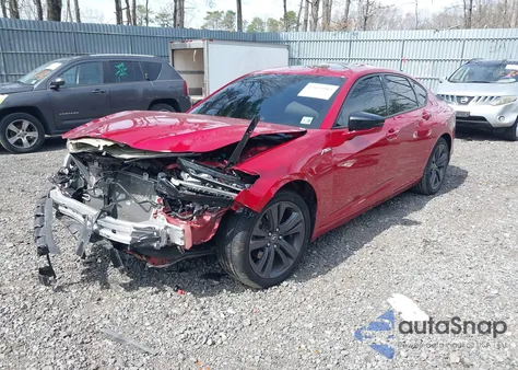 2022 Acura Tlx A-Spec Package from USA, damaged, VIN 19UUB6F50NA003002